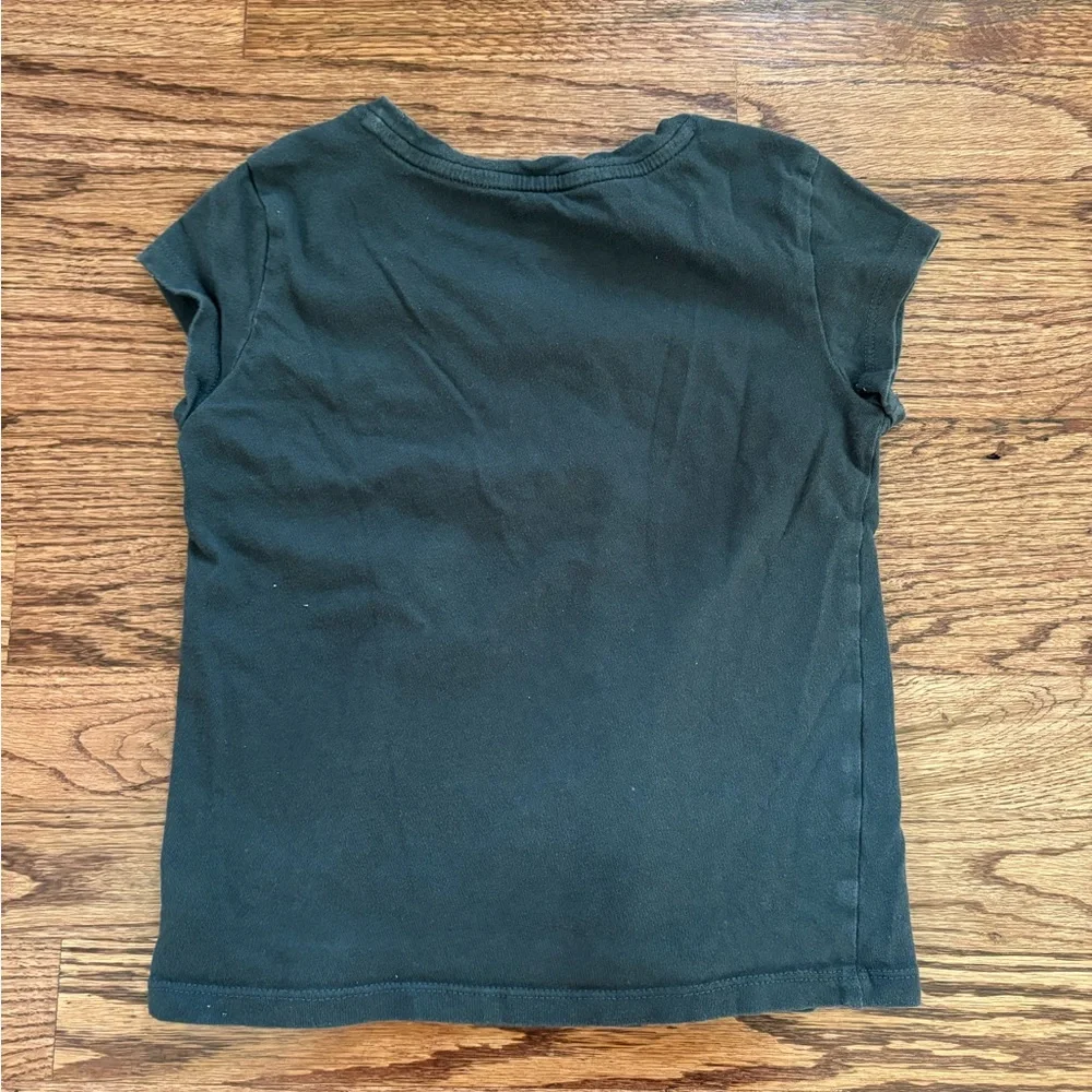 Gap Black Kids T-Shirt with Headphone Design